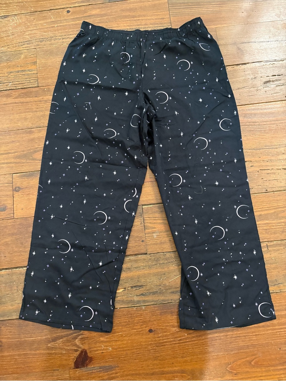 Women's Black Moon & Stars Sleep Pants